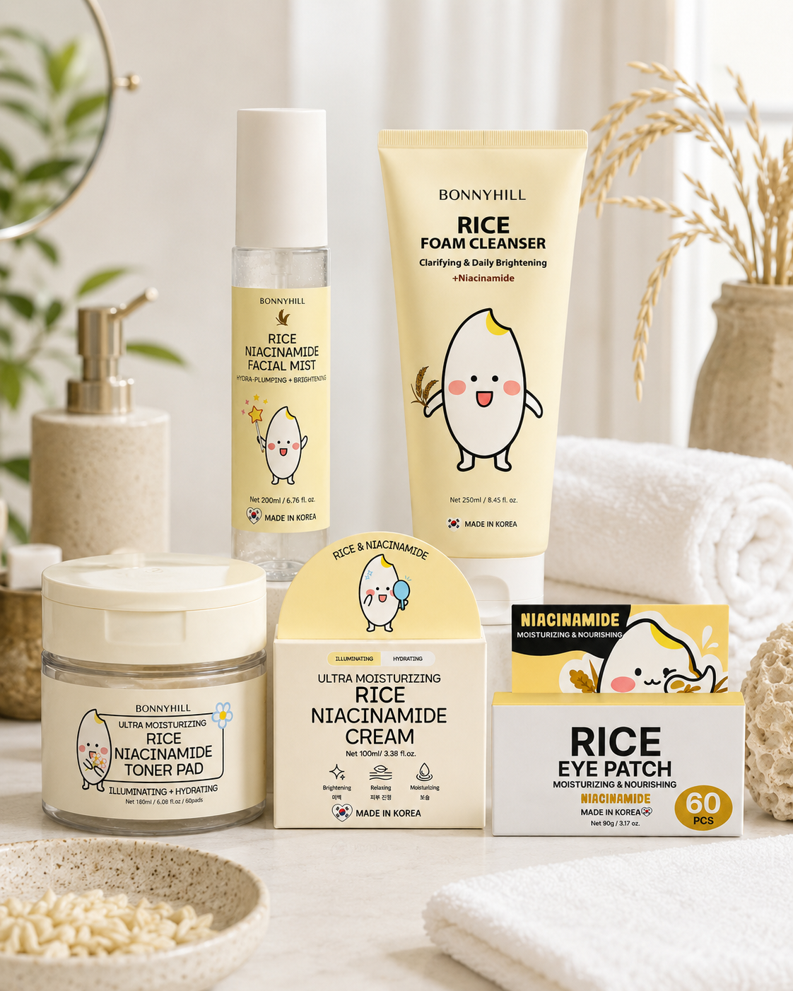 BonnyHill Rice Glow Gift Set