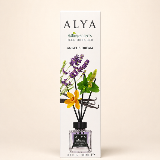 ALYA Nature's Scents Angel's Dream Reed Diffuser – 100 mL