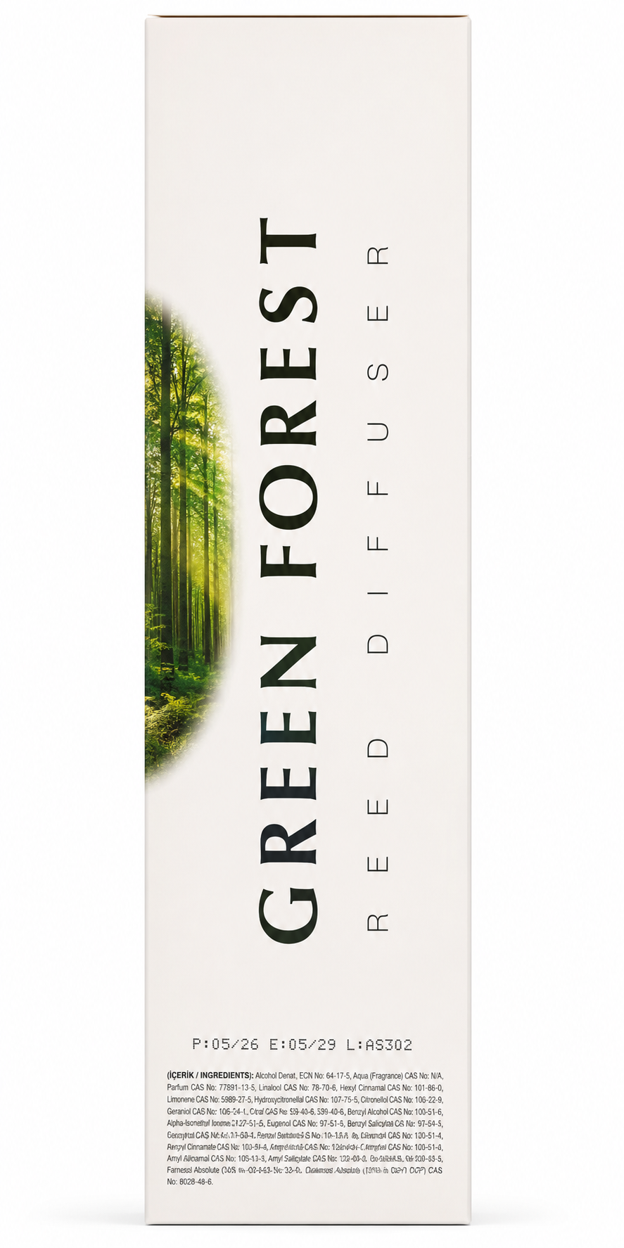 ALYA Nature's Scents Green Forest Reed Diffuser – 100 mL