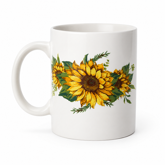 Sunflower Ceramic Mug